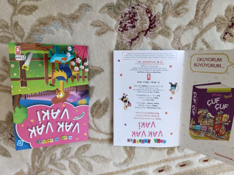 Mini Masallar Seti 1 (10 Kitap) - Müjgan Şeyhi