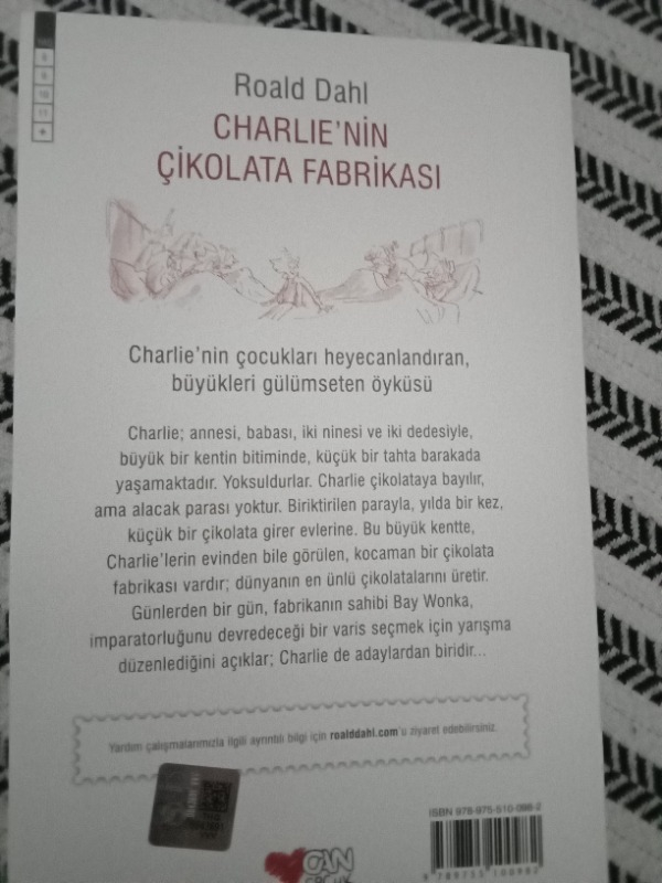Charlienin Çikolata Fabrikası - Roald Dahl