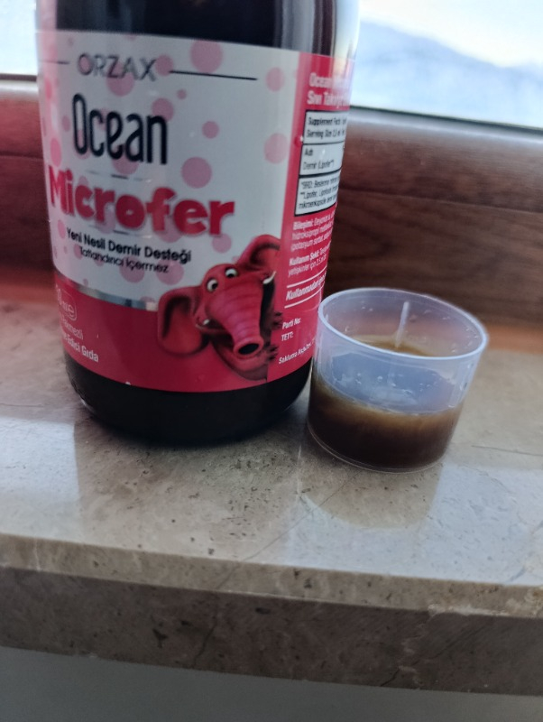 Orzax Ocean Microfer Şurup 250 ml