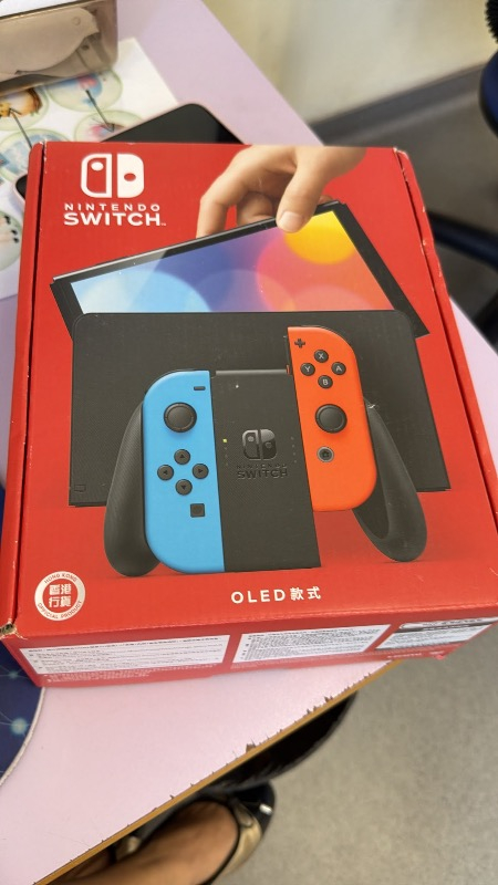 Nintendo Switch Oled Oyun Konsolu Kırmızı-Mavi - G