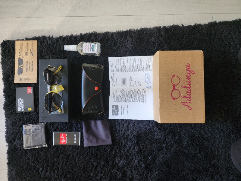 RAY-BAN FERRARI  3703M F03011 51  Erkek GÜMÜŞ Yuvarlak Çerçeve Güneş Gözlüğü