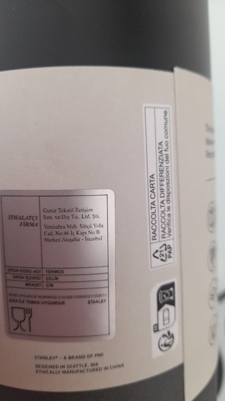 Stanley Klasik Vakumlu Paslanmaz Çelik Termos 1.9 LT