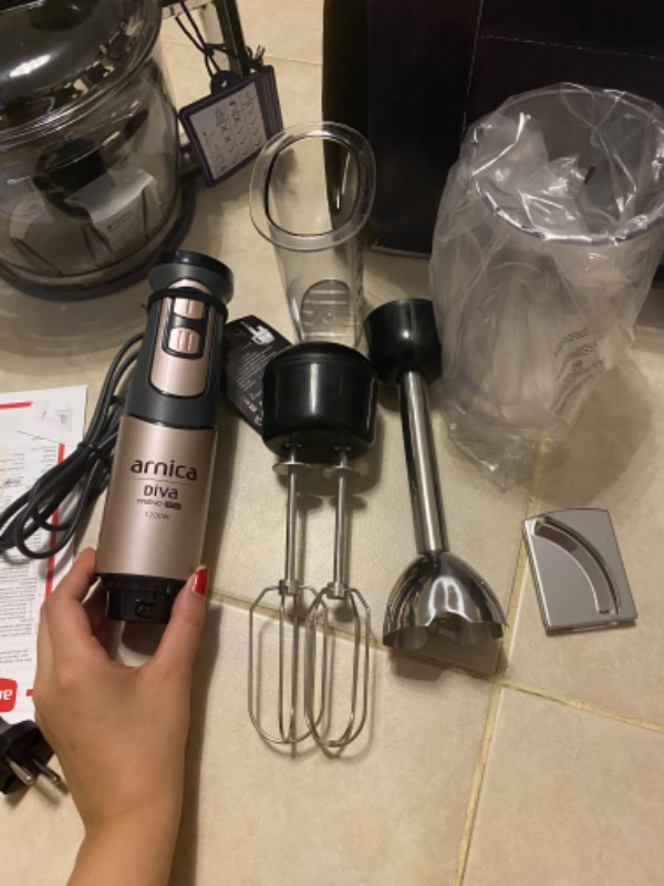 Arnica Diva Trend Pro Rose 1200 W Blender Seti
