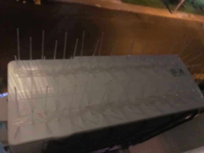 Expel Plastik Kuşkonmaz Bariyer Kuş Engelleyici Tel 3D Model 5'li