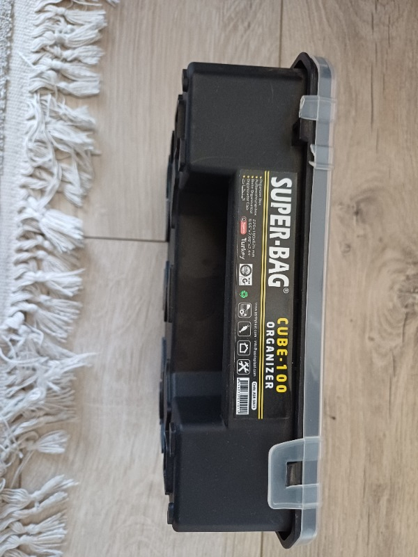 Super-Bag CUBE-100 Organizer Balıkçı Malzeme Kutusu