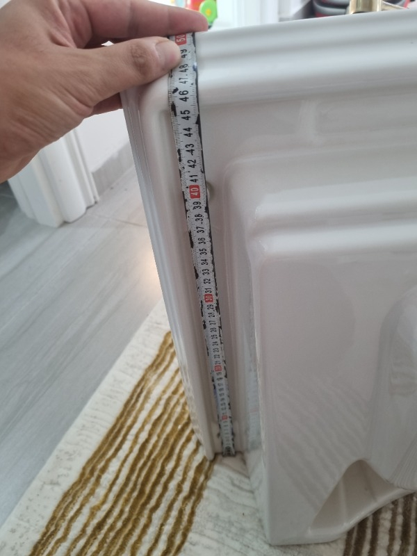Cerastyle Turkuaz Kapadokya Etajerli Lavabo 65*48  cm