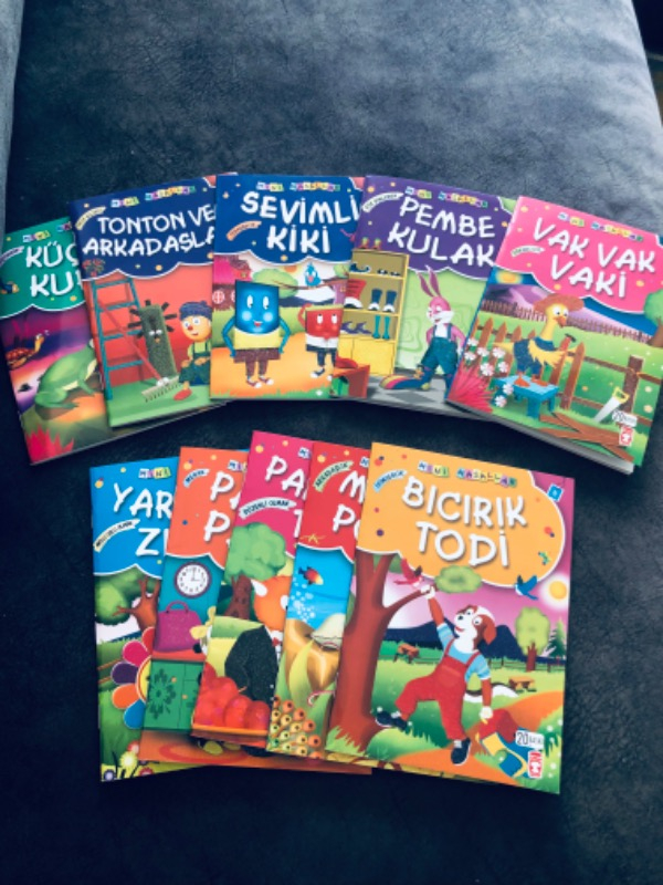 Mini Masallar Seti 1 (10 Kitap) - Müjgan Şeyhi