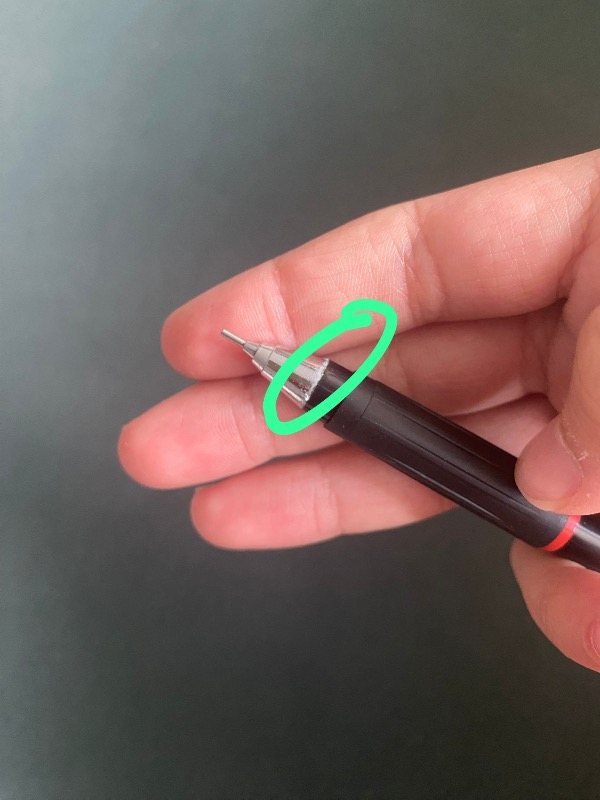 Rotring Rapid 0.7 Versatil Kalem Siyah 1904841