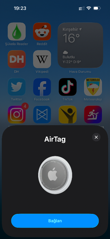 Apple Airtag (2.nesil) Tekli