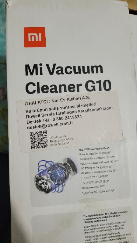 Xiaomi G10 Dikey Süpürge