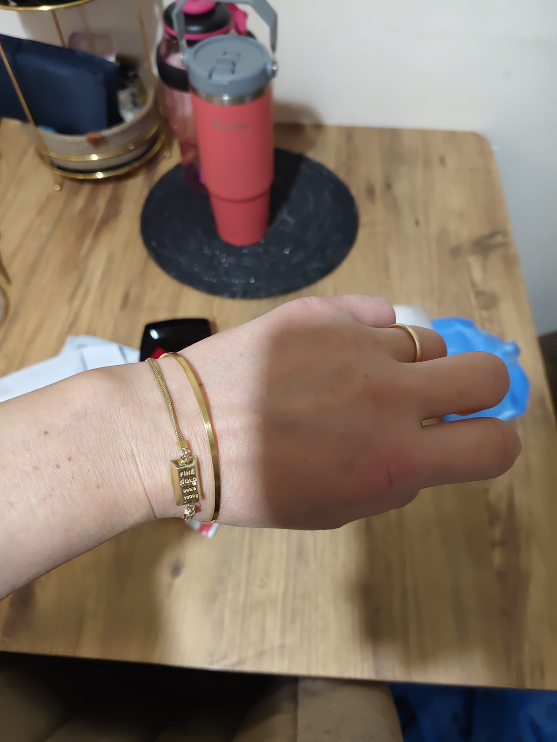 Ahlatcı 8 gr 22 Ayar 2mm Kibrit Çöpü Bilezik
