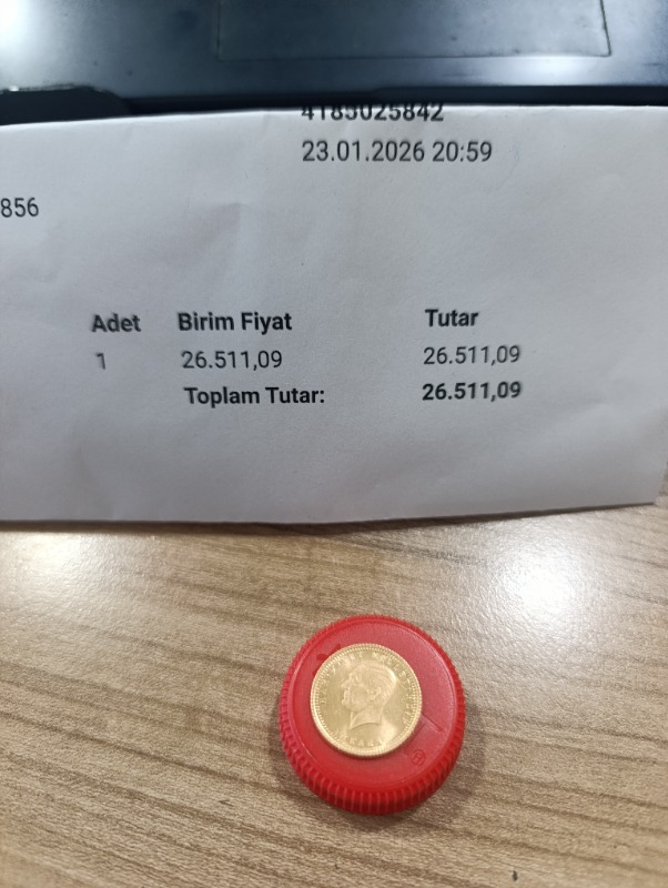 Ata Lira Yeni Yarım Altın