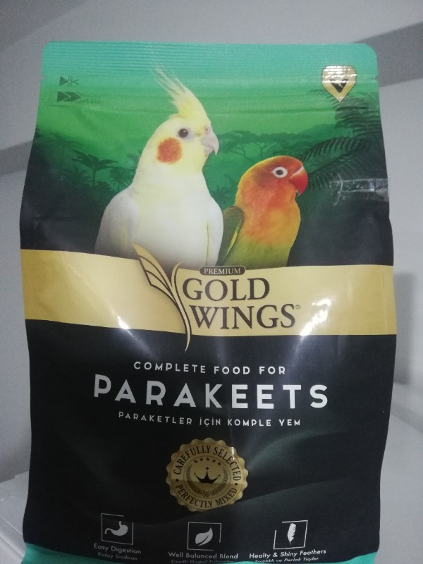 Gold Wings Premium Paraket Yemi 1 kg