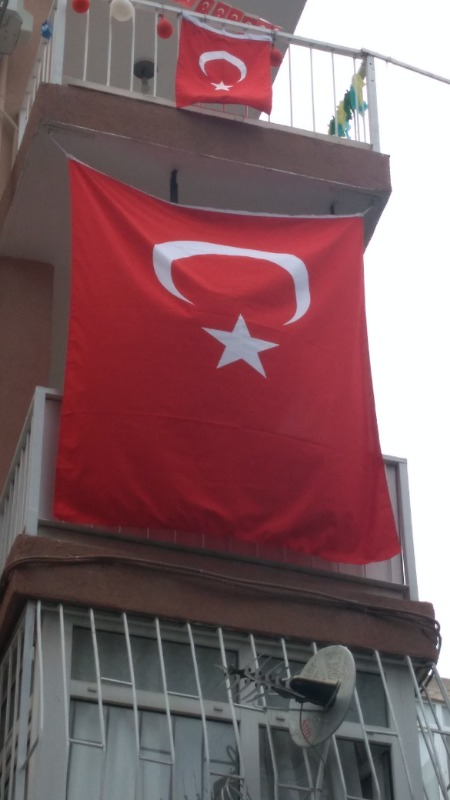 Alsancak Türk Bayrağı 150-225