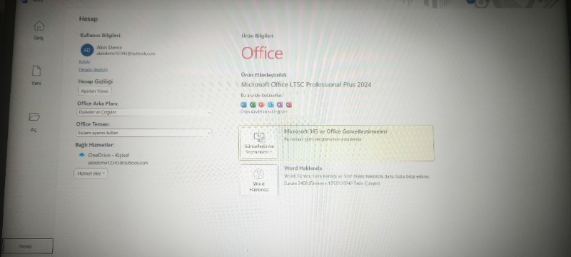Microsoft Windows 11 & Office 2024 Pro Plus USB Kurulum + Orijinal Hediyeli Lisans - 2025/2026 Key ve Format Flash Bellek
