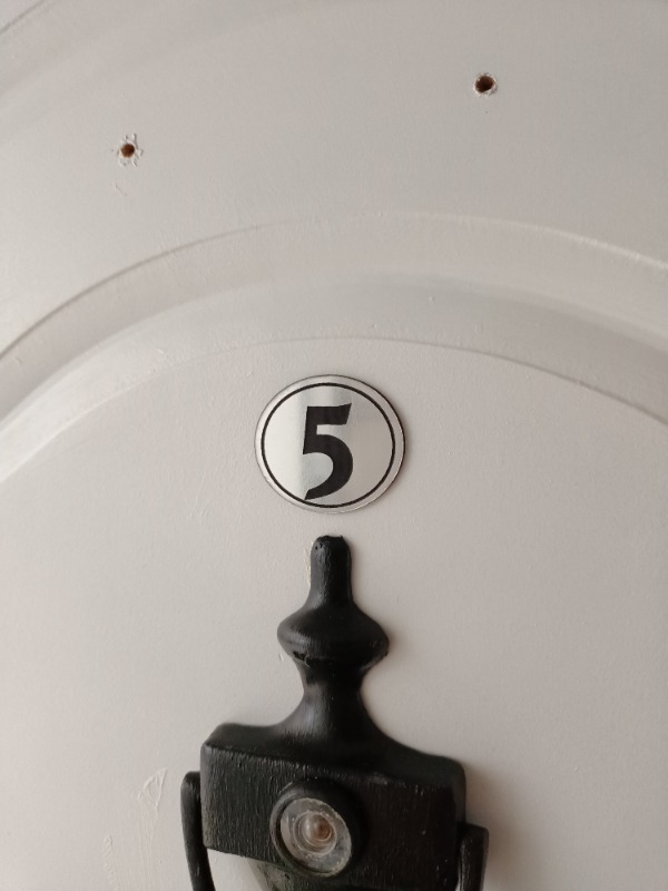 Süblimasyon Gümüş Metal Kapı İsimliği 5. MODEL