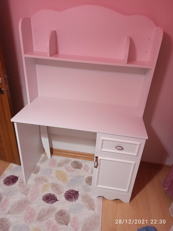 Baby Darling %100 Mdf Lisa Çalışma Masası Beyaz