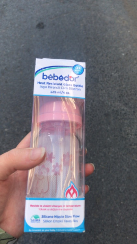 Bebedor Isıcam Biberon Orta Akış (125 ml) / Mavi
