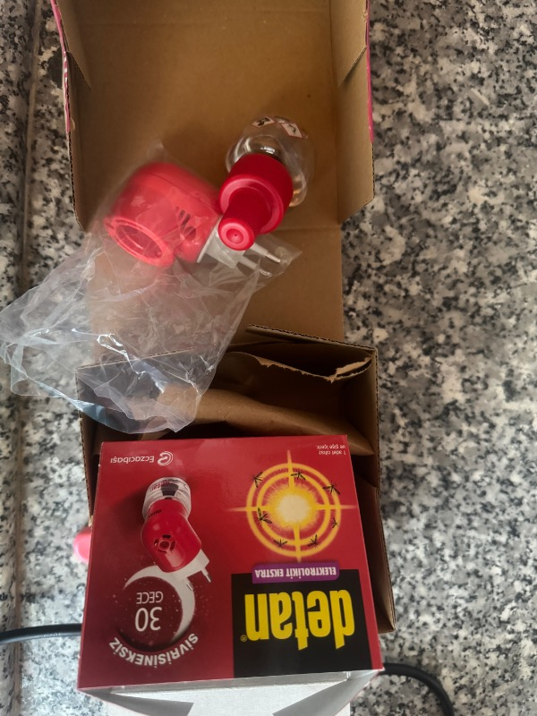 Detan 30 Gece Elektrolikit Ekstra Cihaz + Yedek