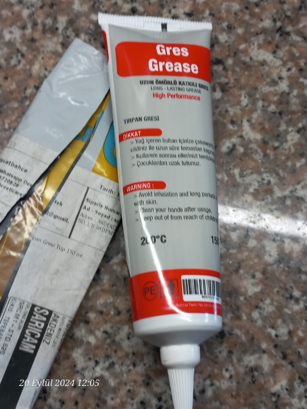 Veta Tırpan Gresi Tüp 150 ml