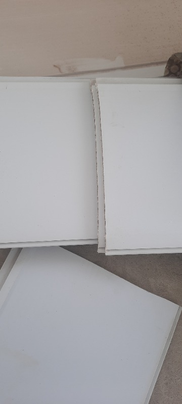 Büker Plastik Beyaz Plastik Pvc Duvar Tavan Lambiri 10'lu