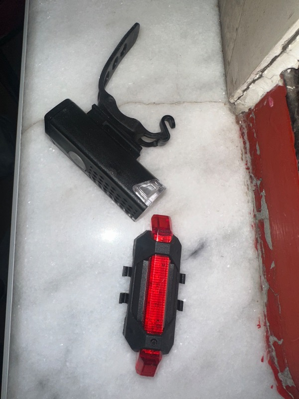 Greathings USB Şarjlı Bisiklet Ön-Arka Far Stop Lambası Seti