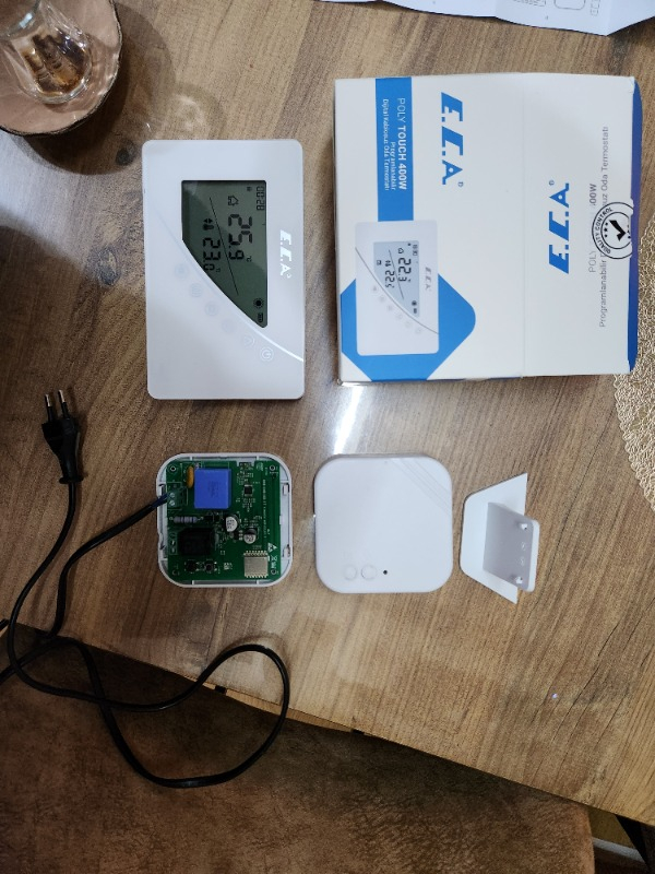 Eca Poly Touch 400W Kablosuz Oda Termostatı