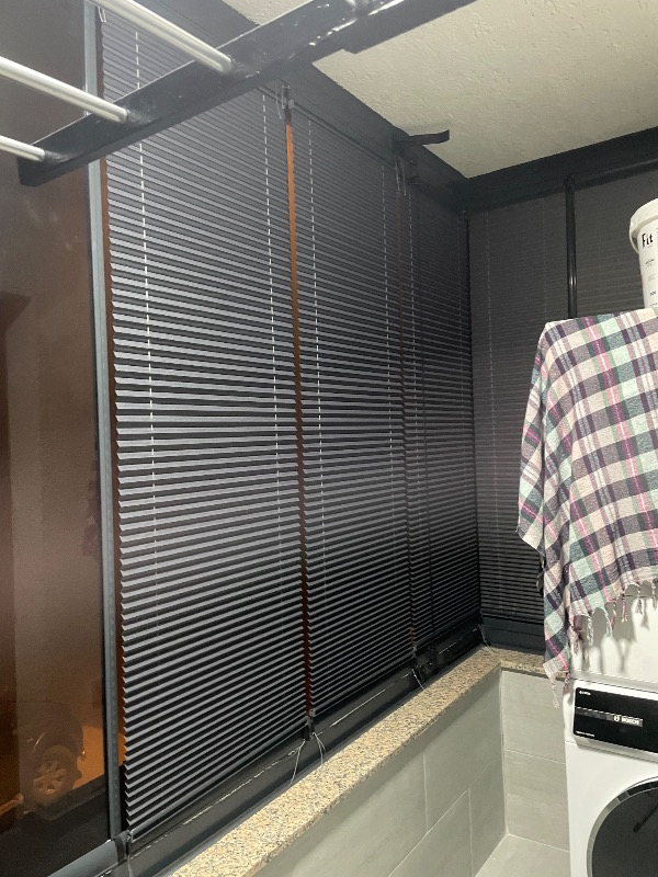 Plised Home Katlanabilir Cam Balkon Plise Perde Antrasit