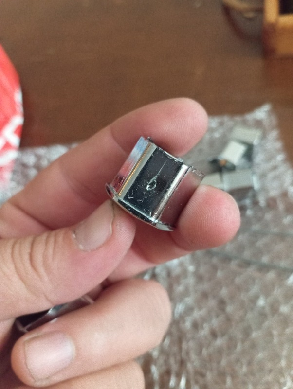 Otocraft Bijon Kapağı 17 mm Krom 20 Adet