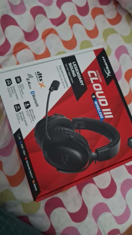 Hyperx Cloud Iıı S – Çoklu Platform Için Kablosuz Oyun Kulaklığı, 2,4 Ghz, Bluetooth, 120 Saate Kadar Pil Ömrü 2,4 Ghz / 200 Saat Bluetooth, 53 mm Açı Sürücüler, Çıkarılabilir Mikrofon – Siyah