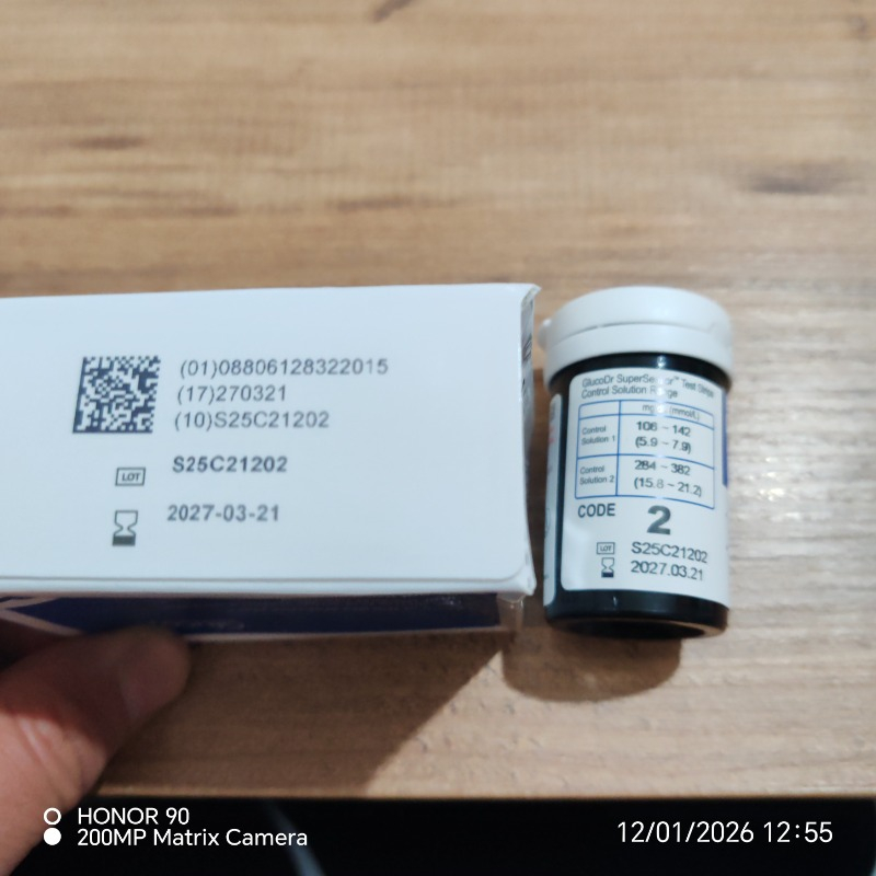 Gluco DR Glucodr Super Sensor Strip 50 Adet