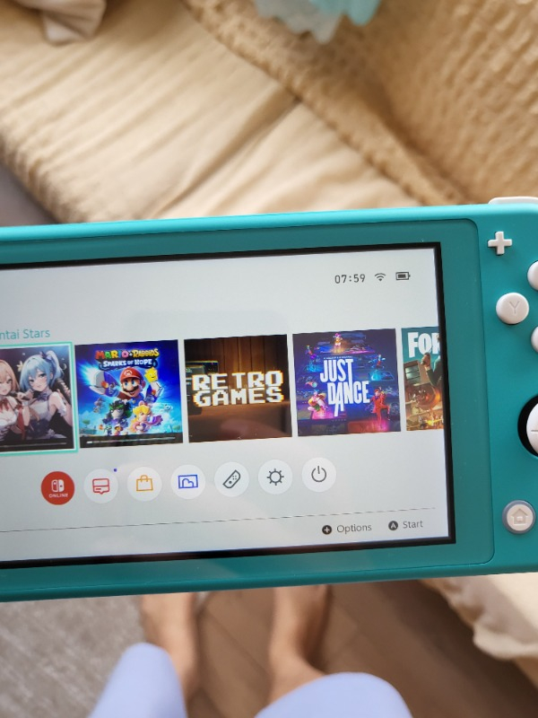 Nintendo Switch Lite Konsol Turkuaz