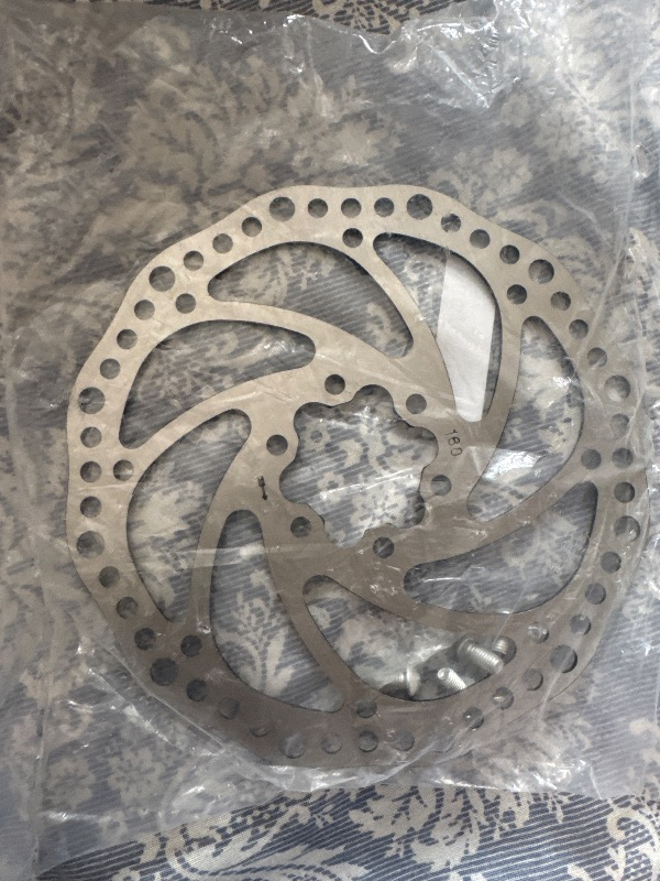 KNT Bisiklet Disk Fren Rotor 160 mm 6 Vidalı