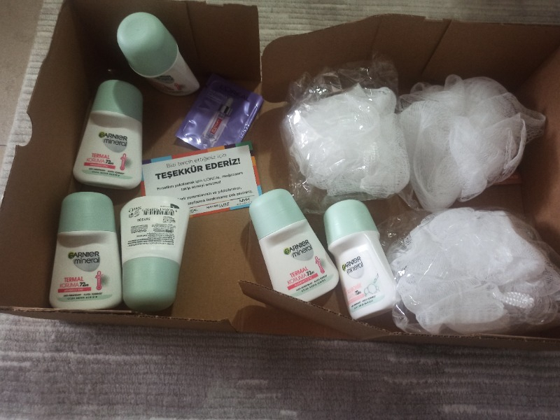 Garnier 2'li Mineral Termal Koruma Roll-On Deodorant Lif Armağan