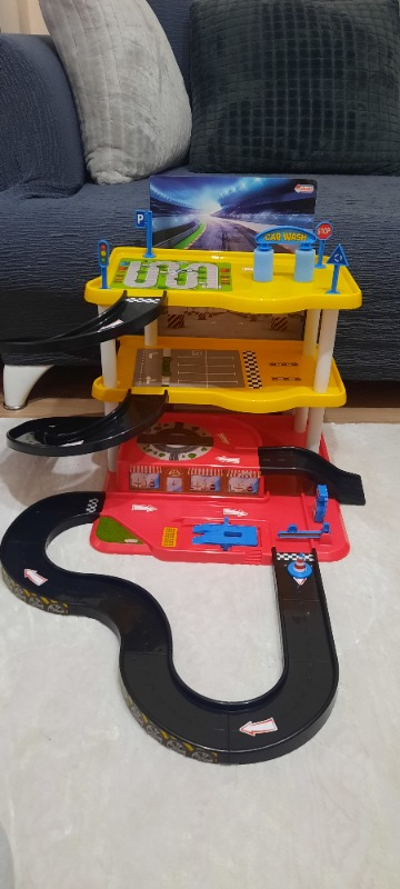 Dede 3 Katlı Garaj Oyun Seti Ve Mega Pisti 03068