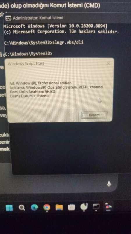 Microsoft Windows 11 Pro Key Dijital Lisans Anahtarı - 2025 Key