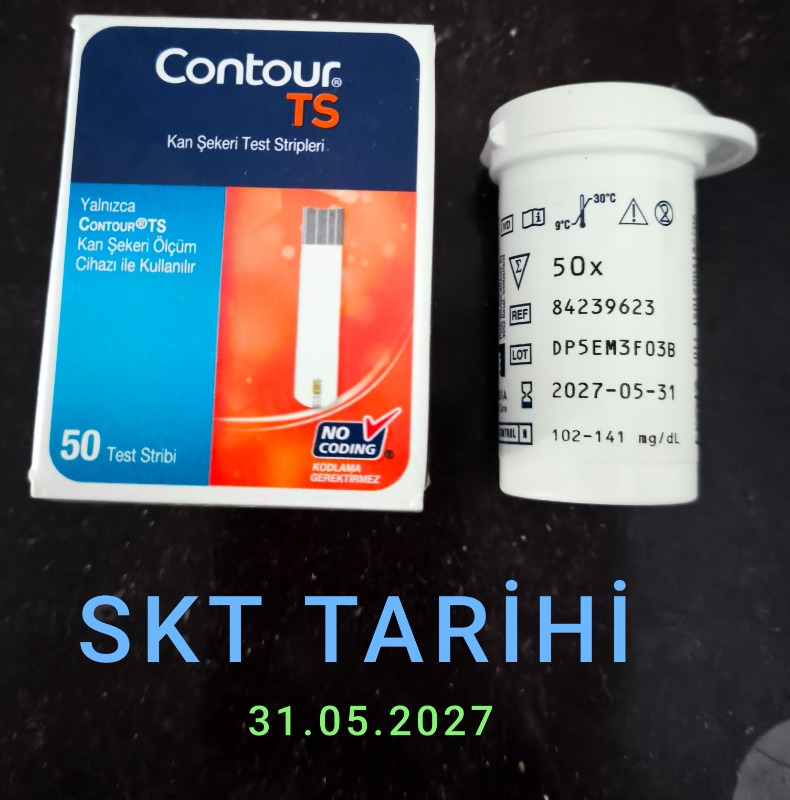 Bayer Contour Ts Strip 50 Adet