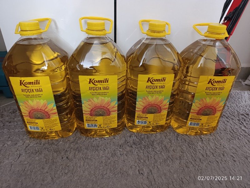 Komili Ayçiçek Yağı 4 lt