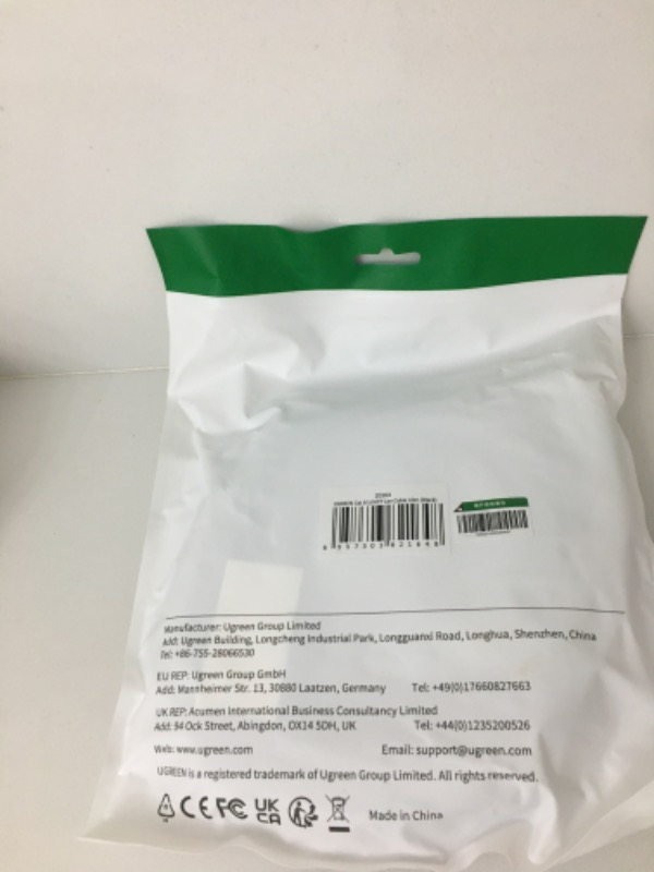 Ugreen CAT6 1000Mbps Ethernet Kablosu 10 Metre