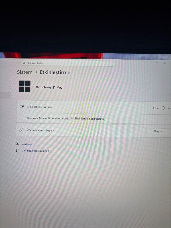 Microsoft Windows 11 Pro Retail Ömür Boyu Elektronik Lisans - 2025 Key ve Ürün Anahtarı