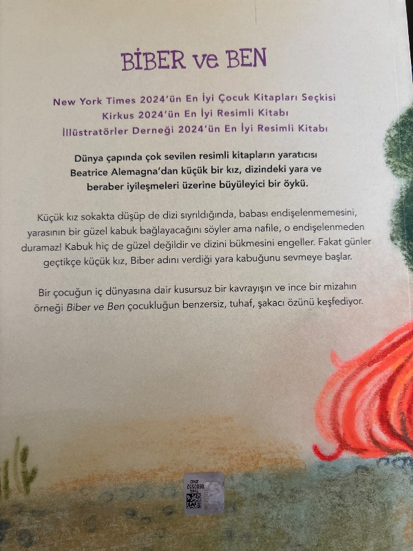 Can Çocuk Yayınları Biber ve Ben - Beatrice Alemagna