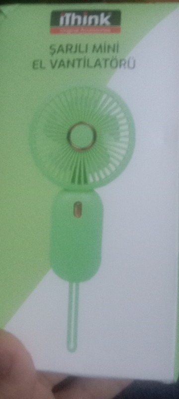Mini Taşınabilir Fan Type-C Şarjlı El Vantilatörü Fn-65
