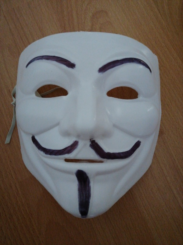 Samur V For Vendetta Maskesi