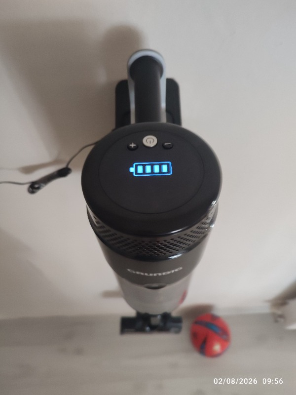 GRUNDIG VCP 7330 HyperClean 450 Watt BLDC Motor Şarjlı Dik Süpürge