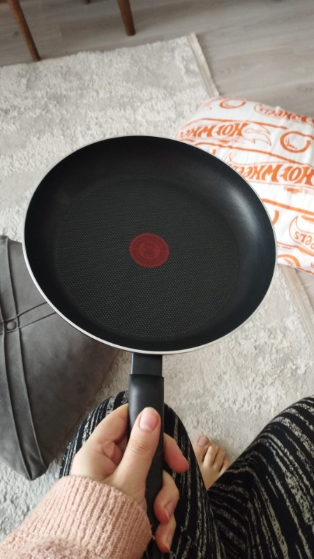 Tefal B55606 Titanyum 1X SimpleCook Tava 28 cm - 2100118537