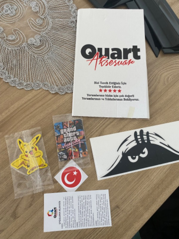 Quart Bagajdan Bakan Adam Oto Sticker, Araba Sticker