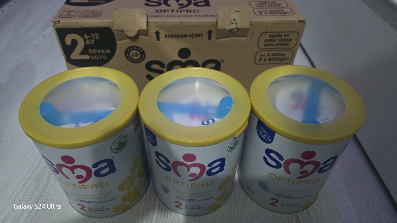 SMA Optipro Probiyotikli 2 6-12 Ay Bebek Sütü 800 gr x 3 Adet