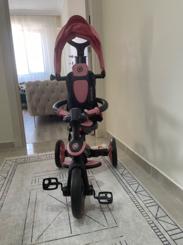 Globber Explorer 4in1 Katlanabilir Bisiklet - Pastel Pembe