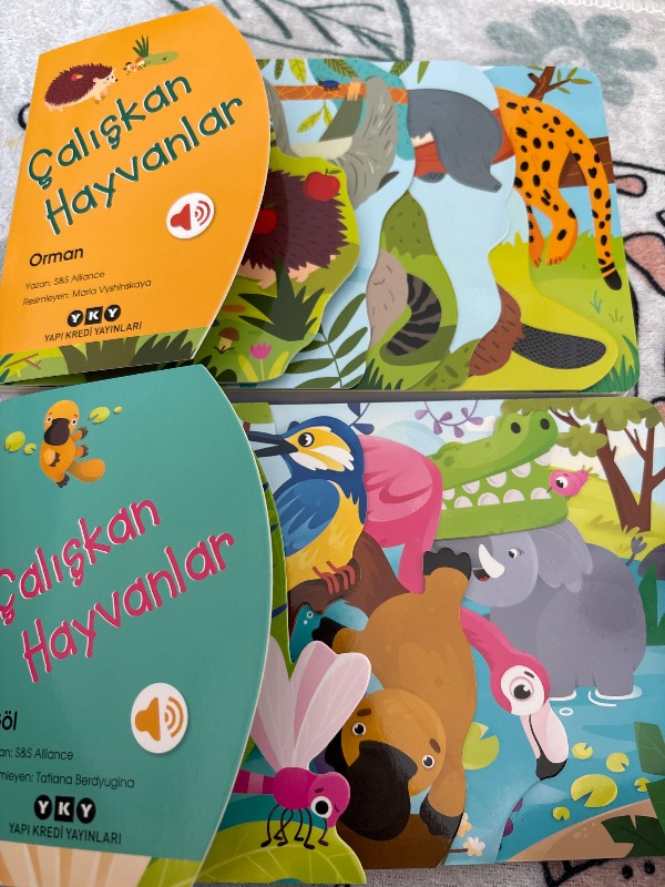 Çalışkan Hayvanlar - Orman (Sesli Kitap)