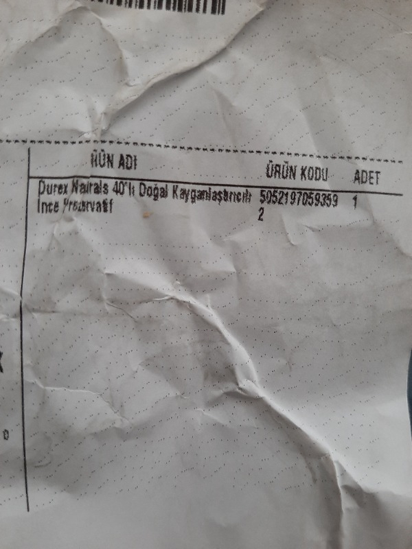 Durex Naturals 40'lı Doğal Kayganlaştırıcılı İnce Prezervatif